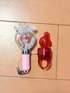 すとぷり 莉犬 ミニペンライト リングライト 2点セット