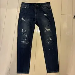 アダムスジャグラー　ダメージデニムパンツ