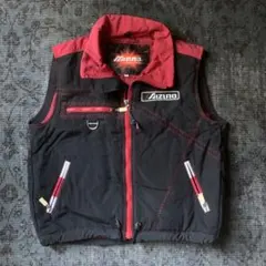 00s MIZUNO ミズノ 機能 ベスト Y2K 赤 黒 珍品 希少 グランジのサムネイル