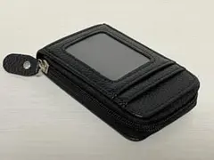 大容量　カードケース　11枚収納　おしゃれ　PUレザーカードケース