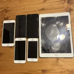 【ジャンク、部品取り】iPhone6点セット売り