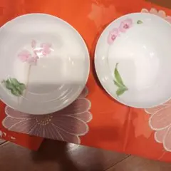 ✨香蘭社花柄の皿セット✨のサムネイル