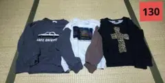 子供服 キッズ ジュニア トレーナー まとめ売り 130 トップス 長袖 まとめ
