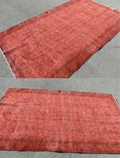 オーバーダイラグ ヴィンテージラグ トルコ製 ビンテージラグ