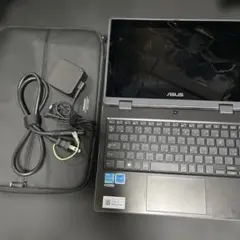ASUS BR1104F ミネラルグレー 2-in-1ノートパソコン - メルカリ
