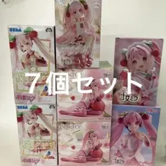 HF3787 未開封 桜ミク フィギュア ７個