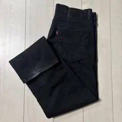 Levi's505ストレートブラックデニム