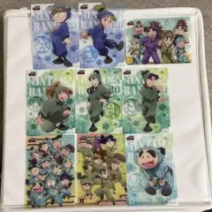 忍たま乱太郎 クリアカードコレクション 善法寺伊作 立花仙蔵 他9枚セット
