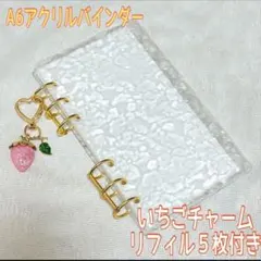 アクリルバインダー saving 貯金 A6 リフィル 家計簿 貯金バインダー