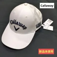 【Callaway】 ホワイト キャップ ※新品未使用のサムネイル