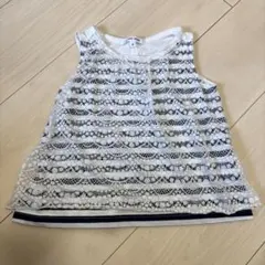 GLOBAL WORK レースタンクトップ Sサイズ