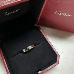 Cartier✨カルティエ ミニラブリング #49 K18WG 750定価25万のサムネイル