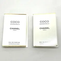 Y604-33　CHANEL ココマドモアゼル オードゥパルファム 2本セット