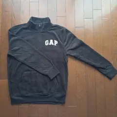 美品試着のみ GAP Kids ハーフジップ フリース XXL 黒 160