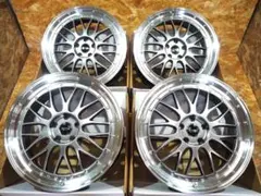 ☆新品セット☆深リム 高級 メッシュ 225/40R19 クラウン マークX