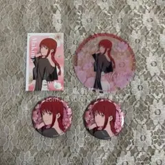 チェンソーマン マキマ グリッター缶バッジ コースター 特典 プリンスホテル