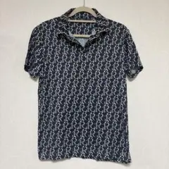 ◇美品◇ 1PIU1UGUALE3 GOLF モックネックシャツ 総柄 ロゴ - メルカリ