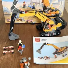 未開封】レゴ(LEGO) シティ きいろのショベルカー - メルカリ