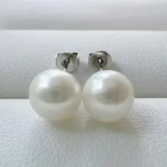 1317 お買い得◎ あこや真珠ピアス 本真珠 アコヤ真珠 冠婚葬祭 フォーマル