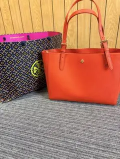 新品 TORY BURCH トートバッグ チェック柄 メッシュ かごバッグ - メルカリ