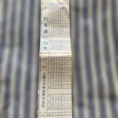 激レア品！】近鉄 南大阪線系統 列車運行図表 平成15年 越年ダイヤ