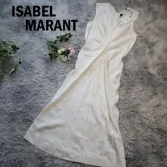 ISABEL MARANTイザベルマラン✨総柄　ドレスワンピース　ロング　タイト