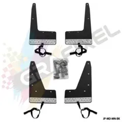 三菱 デリカミニ 2023/05～マッドガードフラップ 泥除け 1台分 ブラック 三菱 デリカミニ用 マッドガード マッドフラップ 泥除け 1台分