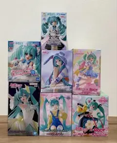 初音ミク　フィギュア　7体セット