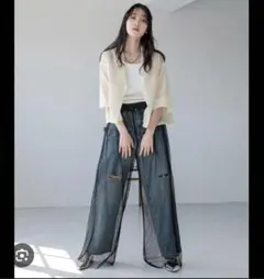 ローリーズファーム　アソートレイヤードパンツ　タグ付きのサムネイル
