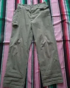 90s アーカイブ 本人期 HELMUT LANG ダブルニーミリタリーパンツ