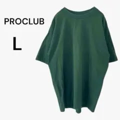 PROCLUB プロクラブ ヘビーウェイト　Tシャツ グリーン　Lサイズ