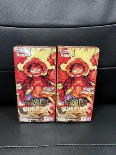 【新品未開封テープ付き】　ワンピースカード　THE BEST 2箱セット