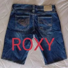 【ROXY】 デニム ハーフパンツ アメリカサイズ9のサムネイル
