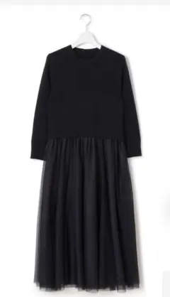 チュールコンビワンピース