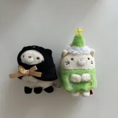 すみっコぐらし　てのりぬいぐるみ　ねこ　クリスマス　ハロウィン