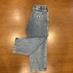 【希少】XLARGE エクストララージ ワイドデニム イージーパンツ