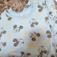 ミッキーマウス パジャマ 120cm 水色