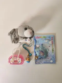 希少　激レア　当時物　しあわせにゃんこ　ぬいぐるみ　サンエックス　レトロ San-X（サンエックス） にゃんにゃんにゃんこ ぬいぐるみ あのころの