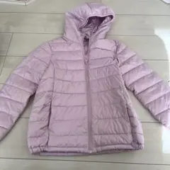 フード付き中綿コート　子供　140