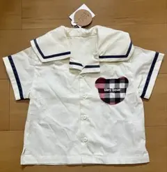 tiny bear セーラー襟 Tシャツ