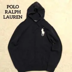 POLO RALPH LAUREN ビックポニー ネイビー パーカー 現行タグ