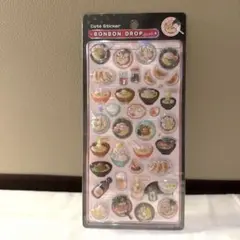 正規品　ボンボンドロップシール　和柄　ラーメン