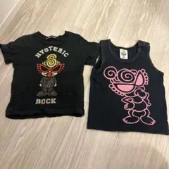 最終値下げ　HYSTERIC キャラクター Tシャツ タンクトップ セット 80