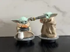 スターウォーズ マンダロリアン グローグー トッパー 付きドリンクカップ　2種