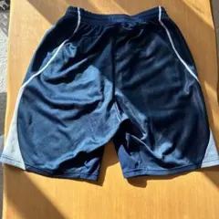 デサント　ハーフパンツ　LLサイズ　ネイビー色