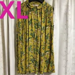 ESSEME大きいサイズ XL オーバーサイズ シャツ・ブラウス・花柄・しまむら