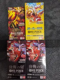 ワンピースカード 蒼海の七傑、決戦の刻 神の島の冒険 BOX 新品未開封