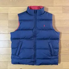 [90s]POLO by Ralph Lauren ダウンベスト リバーシブル