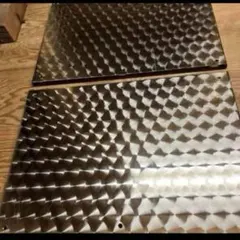 トラック用 長タレ アルミ縞板 赤キルト 泥除け - メルカリ