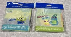 ディズニー　エイリアン　ダッキー＆バニー　ハンカチ　セット